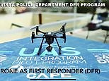 Chula Vista cops unveil fleet of DRONES to be used as first responders