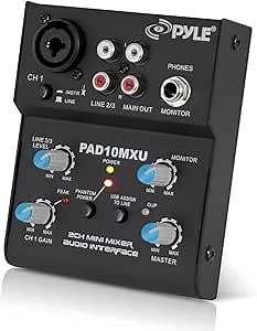 PYLE PAD10MXU DJ Mixer