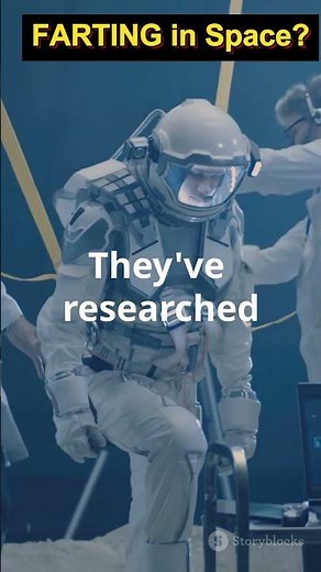 🛰️ Farting in Space? How Astronauts Handle It! 🤯🚀 #facts .