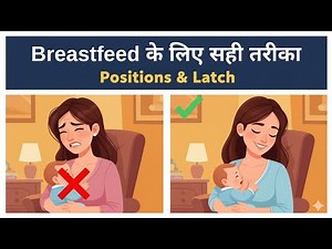 9. Perfect Latch कैसे करें? 🤱 Breastfeeding Tips Every New Mom Must Know | Pain-Free Feeding!