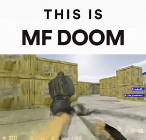 made this in 2 minutes thought it was silly #csgo #mfdoom #doom #doorstuck #fupシ #edit