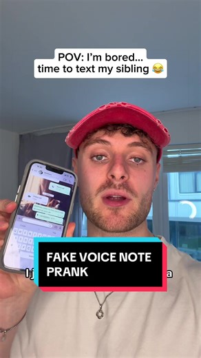 Hilarious Fake Voice Note Prank with My Twin Brother