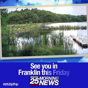 Are you ready, Town of Franklin, MA! Join us this Friday for a LIVE broadcast, games, refreshments and giveaways at the Franklin Town Common! Spread the word and let us know if you're coming! Franklin Police Department Franklin Fire Department Franklin Recreation Department Franklin Public Library Official Site | Boston 25 News