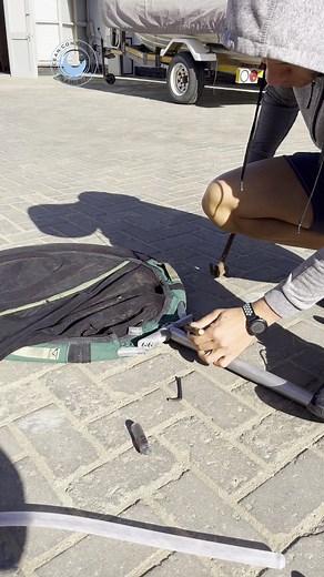 Broken Rescue Net Repair for Ocean Seal Rescue