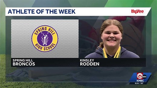 State champion and Team USA competitor named KMBC-Hy-Vee Athlete of the Week