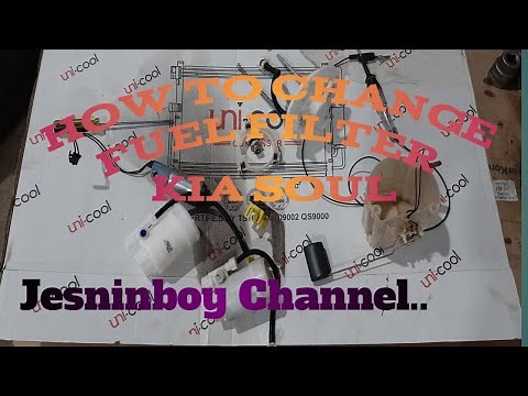 FUEL FILTER REPLACEMENT - KIA SOUL