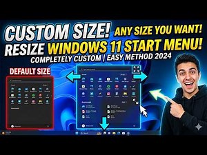 ✅ Resize Your Windows 11 Start Menu To ANY Size✅