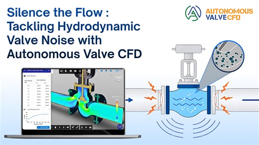 Understanding and Mitigating Hydrodynamic Noise in Valves Using Autonomous Valve CFD