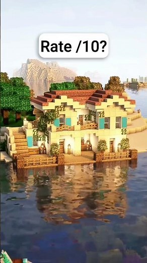 Minecraft Beach House Tutorial