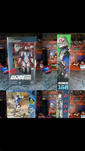 GI Joe Classified Battle Armor Cobra Commander! | Toyomic Displays | Facebook