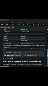 Most JavaScript Array Method Uses the SAME Callback Pattern 🔥 #shorts #map #javascript #telugu