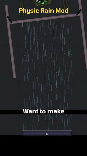 Physical Rain Mod #peopleplaygroundmods