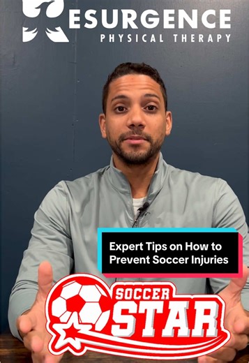 Learn about ways to prevent the most common soccer injuries, and take care of your body. In this post, let’s break down injury risks, recovery strategies, and practical tips to stay healthy on the field. Perfect for players, parents, and coaches looking to up their game safely. #InjuryPrevention #StayInTheGame #AthleteHealth #SoccerTips #PhysicalTherapy #PT #ResurgencePT