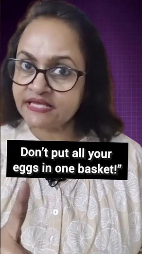 Don’t Put All Your Eggs in One Basket | English Proverb Explained in 30 Seconds 🥚💰