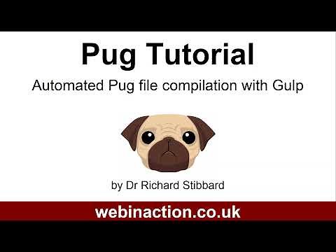 Add-on Lesson 2 - Automated Pug file compilation with Gulp