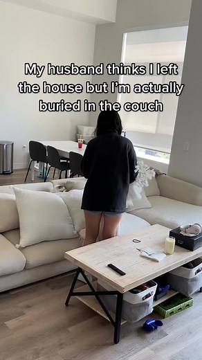 196K views · 8.8K reactions | what men do when they think they're alone  #couplecomedy #pranks #hiding #relationshipgoals #marriedlife #reels | Andy and Michelle | Facebook