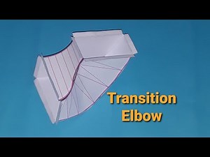 ELBOW TRANSITION DUCT/TRANSFORM ELBOW/Paano mag layout gumawa ng ducting