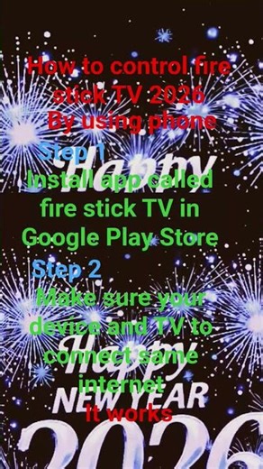 to control fire stick TV by using phone without using TV remote and any other things
