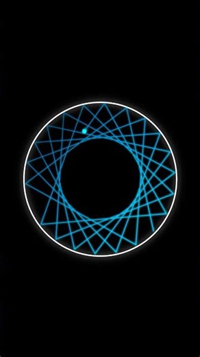 The Eternal Melody of a Bouncing Particle (Perfectly Synced) #satisfying #digitalart #animation