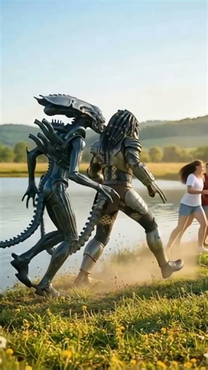 Love is like that🎥🎬😅 #alien #predator #humor