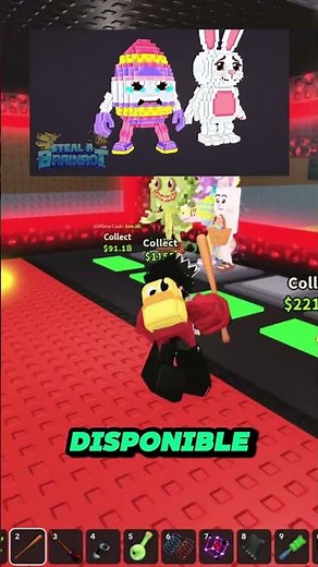 Nuevo brainrot secreto Bunny and eggy en steal a brainrot #roblox