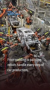 Inside a Fully Automated Car Manufacturing Plant That Never Sleeps