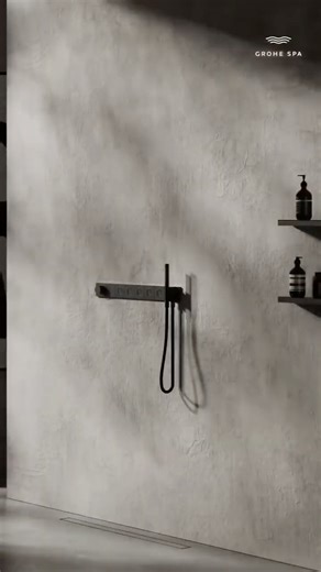 GROHE SPA Aqua Tiles - модульна вбудована душова система преміум класу