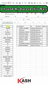 1.7K views | KASH Convert Column Data into Multiple Columns Using WRAPROWS in Excel#ExcelTips #WrapRowsFormula #ExcelTutorial #LearnExcel #SpreadsheetSkills #DataManagement #ExcelMagic #ProductivityHacks #ExcelFunctions | KASH | Facebook
