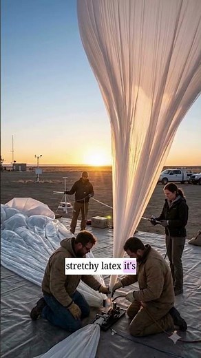 How Do Balloons Survive Near-Zero Pressure at the Edge of Space #engineering #facts