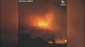 Ferocious 'firenado' swirls amid California wildfire