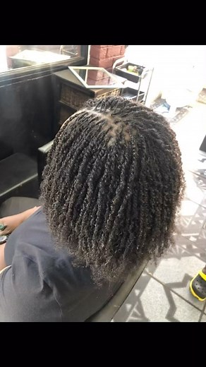 Micro twists with braid❤️ Are you braiding this winter??? don’t forget to deep condition before braiding and upon take down to keep the hair deeply hydrated, moisturized and strong. Avoid unecessary damage and breakage this winter!! | Afrokink Hair & Beauty Salon | Facebook