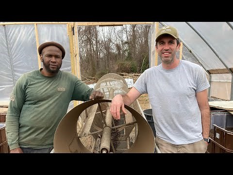 How We Screen Worm Castings and Harvest Red Wigglers 🪱