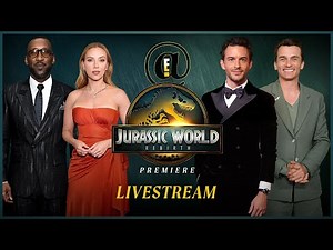🔴 LIVE: Jurassic World Rebirth Red Carpet ft Scarlett Johansson & Jonathan Bailey | E! Entertainment