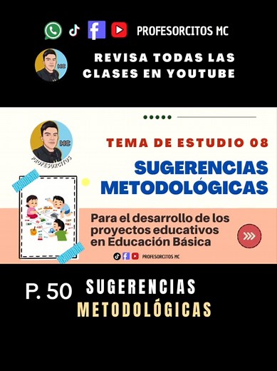 Sugerencias Metodológicas para Proyectos Educativos