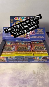 Opening a pack of Silly CD’s Collectibles Trading Cards!! #tradingcards #packopening #2000smusic #backstreetboys #eminem #parody #nostalgia | CPJ Collectibles