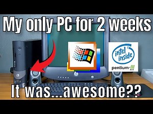 I used a PC from 2001 as my only Desktop Computer for 2 weeks. How did it go?