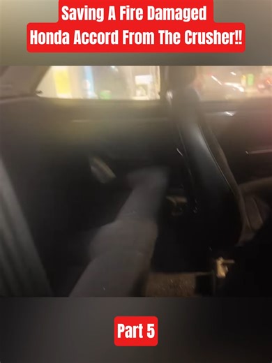 Saving A Fire Damaged Honda Accord From The Crusher!! | Part 5 #HondaAccord #ProjectCar #DIYMechanic #carrestorations #CarRepair