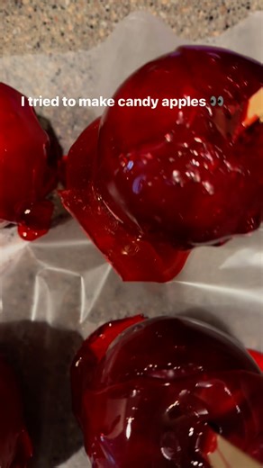 Trying to make candy apples | Life Of Judy | Facebook