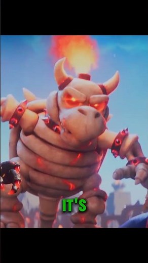 Dry Bowser is way more dangerous than you think 💀 #supermario #movie #nintendo