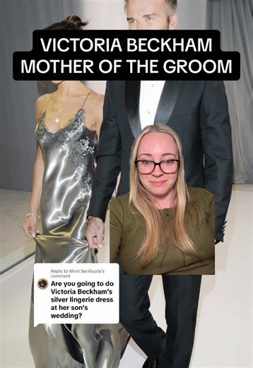 Replying to @Moni SenGupta Victoria Beckham’s mother of the groom dress — let’s talk about it #dresscode #motherofthegroom #victoriabeckham #blacktie