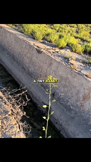 This Rabbit Kept Falling in the Same Drain 😘 #shorts