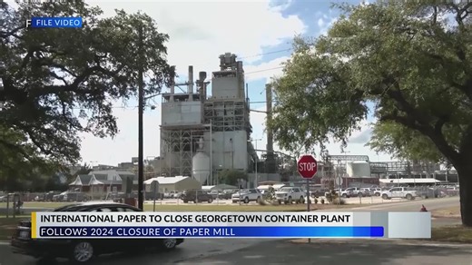 Remaining International Paper plant set to close in Georgetown, spokesperson says