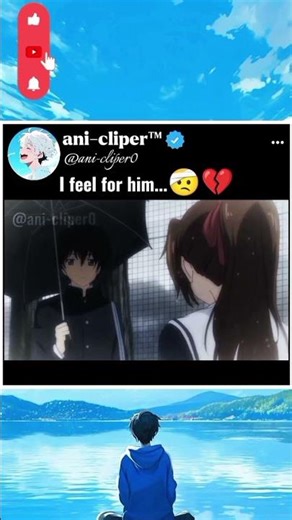I'm really sorry,Banri..🤧||golden time#anicliper#shortanime