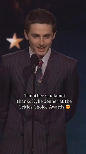 Dream big—and don’t forget to thank your partner!! Timothée Chalamet paid tribute to Kylie Jenner during his Best Actor acceptance speech at the #CriticsChoiceAwards. “Thank you to my partner of three years. Thank you for our foundation,” the ‘Marty Supreme’ star said. “I love you. I couldn’t do this without you.” | Cosmopolitan