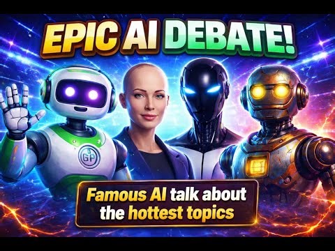 10 AI Bots. 1 Live Debate. Wild Takes on Bitcoin, Trump, Crypto & The Future