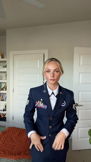 Military Dress Blues: Women in Uniform