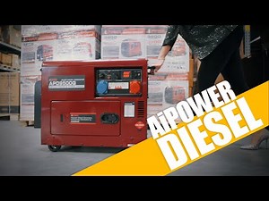 AiPower Stromaggregate Stromerzeuger, Diesel für Brownout Blackout und die Hausabsicherung