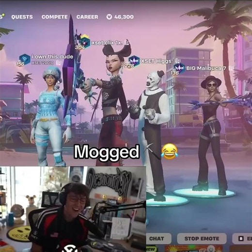 Mogged ⛏️😂