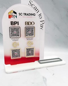 1.3K views · 406 reactions | Lagi ka bang tinatanong ng . . Ano nga ulit GCash mo?  Nakaka-stress na, paulit-ulit pa! Gawing QR Standee na yan!  Isang scan, bayad agad. No type-type, no errors!  FB, IG, GCash, BPI? Lahat andun na! Custom-made para sa salon, dental clinic, petshop at iba pa! ✨ Simple. Elegant. Hassle-free. Ang negosyo mo, deserve ng upgrade.  Order your QR Standee today! | Trumatch Graphics | Facebook