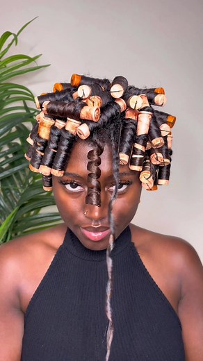 Mini Perm Rod Set Tutorial for Type 4 Hair